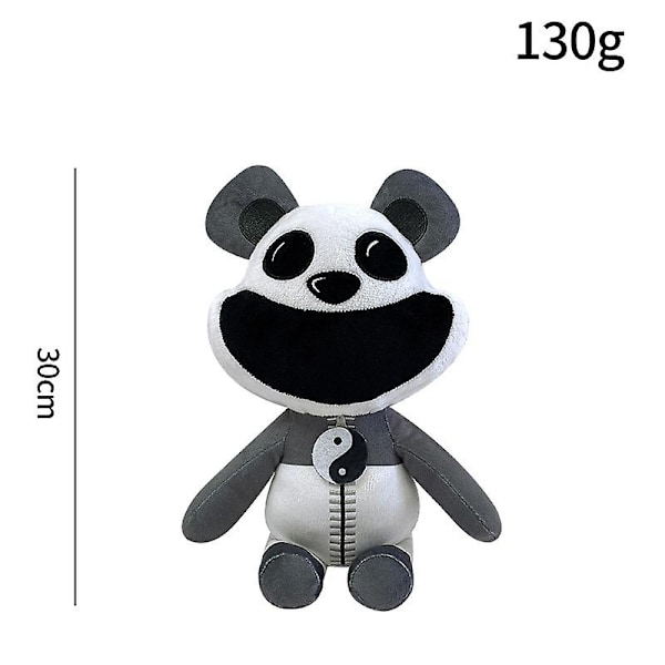 Ny Monster Hoppy Hopscotch Plysch Catnap Plysch Leende Smådjur Plushies Fylld Kudde Dockleksaker-WELLNGS Smiling Panda