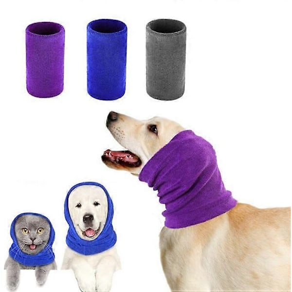 Dog Happy Hoodie, Magisk verktøy for pelsstell og hurtigtørking - WELLNGS blue S