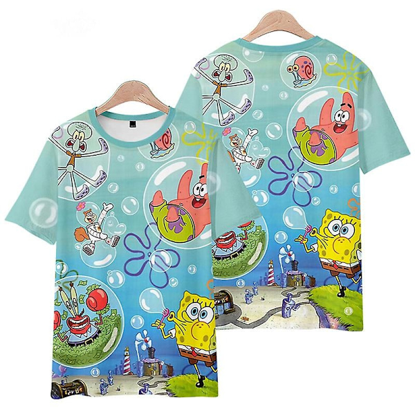 Tilbud Sommer Patrick Star Shorts T-shirt Sæt Ferie Strand Strandbukser Herre Blomsterbukser Trend Rundt Surf Casual Bukser-WELLNGS 13 M