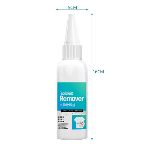 Instants Fabric Rust Remover - Blid og skånsom rengøringsmiddel til tøj, der ikke skader stoffet - WELLNGS 2pcs