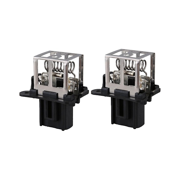 2 stk. Elektronisk ventilatormodul Bilkøling Hastighedskontrolmodul Modstandskontrol til Fiesta 2015 8V5 18L 603AA-WELLNGS 0 0
