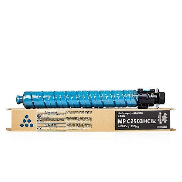 Kopimaskine Tonerpatron til Ricoh MP C2003 C2503 C2004 C2504 C3003 C3503 C4503 C5503 C6003 C3004 C3504 C4504 C6004 - WELLNGS Cyan