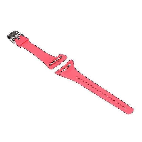 Polar Ft4 & Ft7 silikoniranneke - WELLNGS Pink