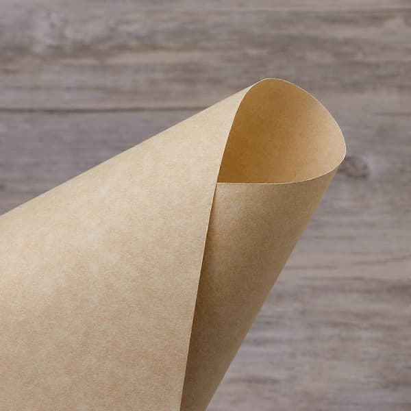50 st A4-papper Pergament Retro Papper (Ljusbrun)-WELLNGS
