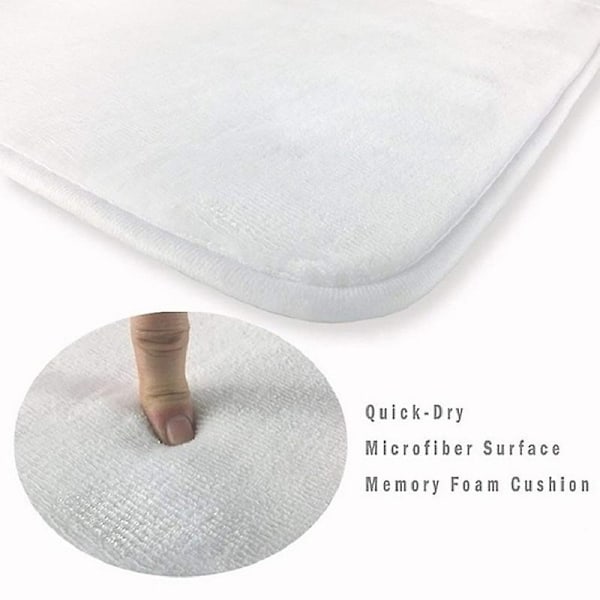 Sød Mops Husky Hundemønster Anti-Slip Suede Tæppe Soveværelse Stue Blød Gulvmåtte Indendørs Område Tæppe Hjemmeindretning-WELLNGS 9 50x80cm 20x32inch