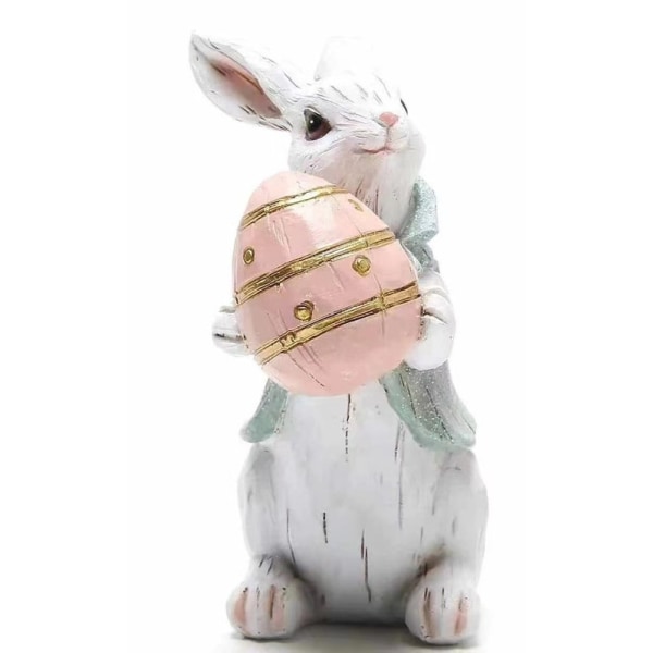 Kaninpynt, figur av påskehare, påskedekorasjon-WELLNGS Påskhare - ägg