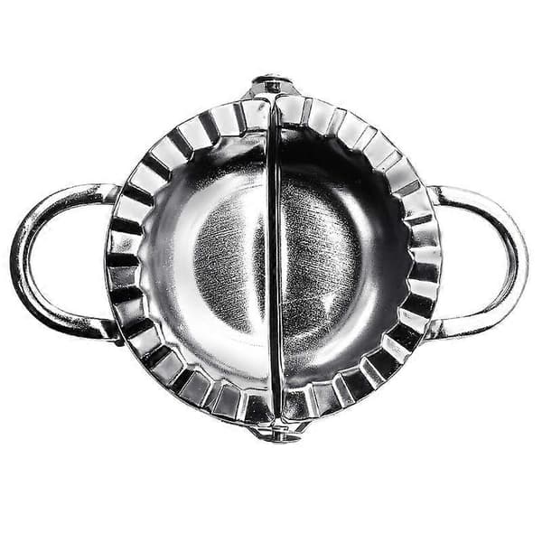 Dumplingform i rustfritt stål (10 cm), bakeform, dumplingmaker, kjøkkenutstyr - WELLNGS