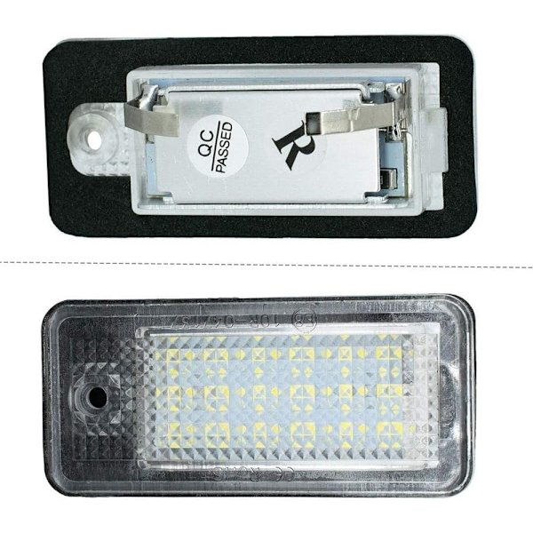 LED-kilpien valot 18 SMD Audi A3/S3/A4/S4/A5/S5/A6/S6/A8/S8/Q7-WELLNGS
