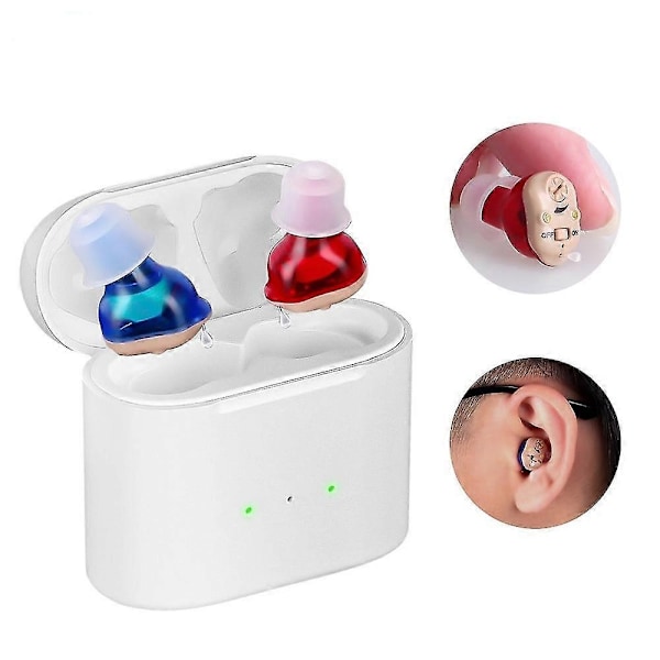 Rechargeable & Invisible Hearing Aid V30(get It)-WELLNGS