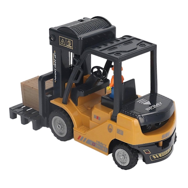 1:24 fjärrstyrd gaffeltruck, professionell fullfunktionskonstruktionsleksak - WELLNGS