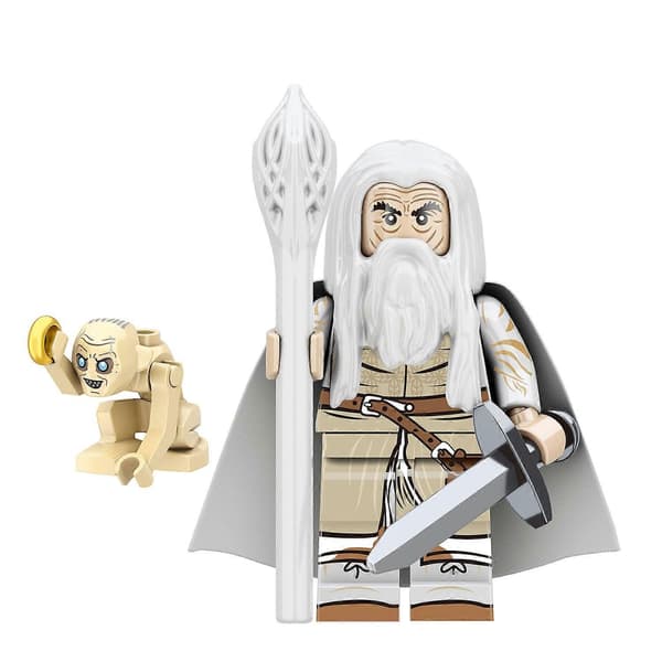 8 stk. Middelalder Riddere Mini Figurer Byggeleker - WELLNGS