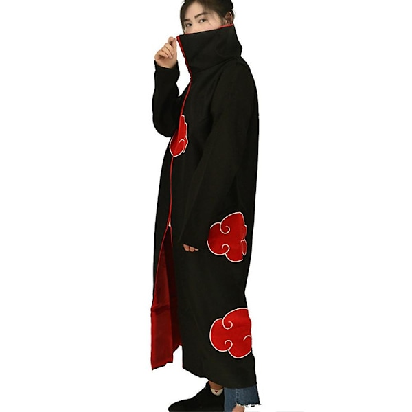 Halloween Cosplay -juhlat Naruto Akatsuki -viitta Anime Cosplay -asusetti Asun lahja -WELLNGS M