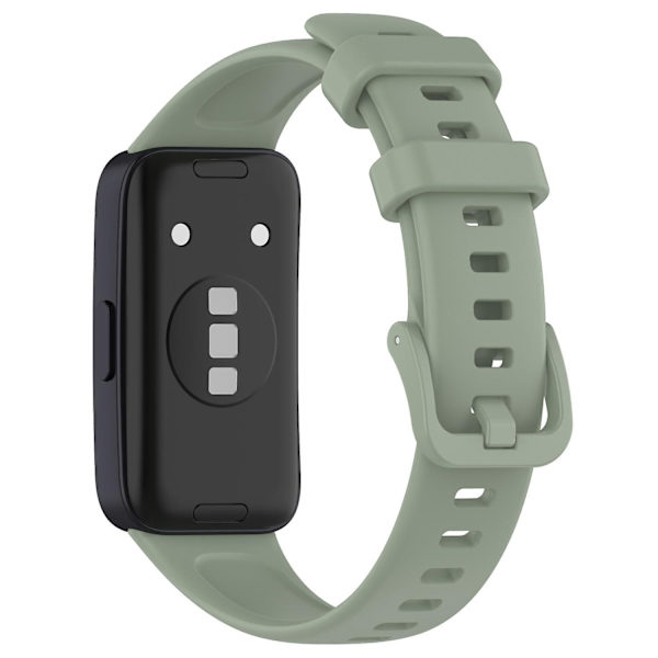 Silikonarmband för Huawei Band 8, vattentåligt sportarmband - Ljusgrön - WELLNGS Light green Huawei Band 8