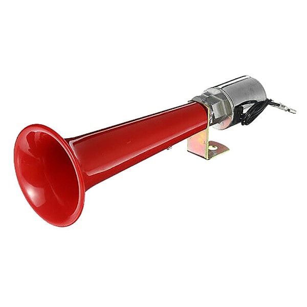 12/24V 180DB Super Høy Luft Horn Trumpet for Bil, Lastebil, Båt, Tog med Luftbrems-WELLNGS