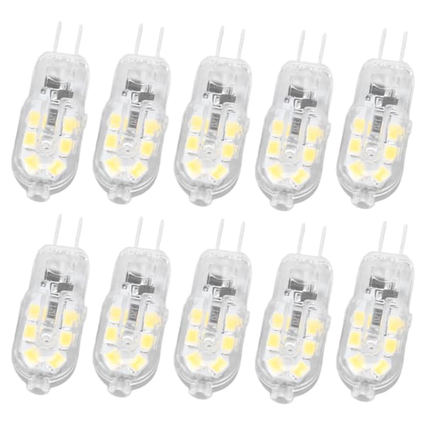 10 G4 LED-lamppua, himmennettäviä, korkea värintoistoindeksi