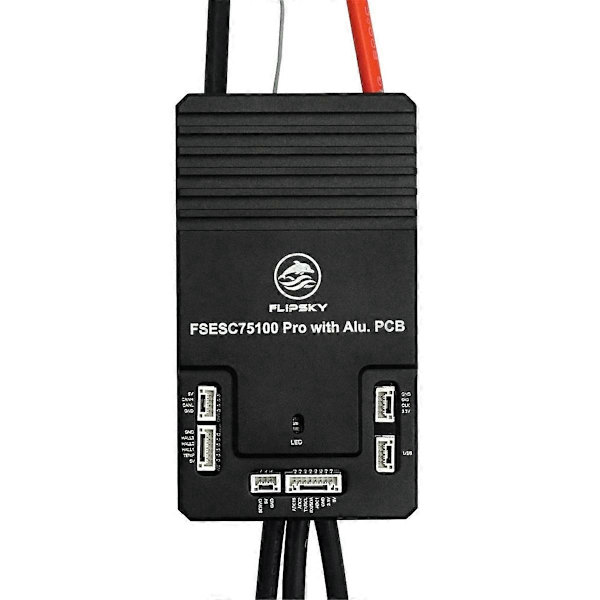 Flipsky 75100 Pro Nopeudensäädin Yhteensopiva Sähköisen Rullalaudan/Potkulaudan Kanssa - WELLNGS