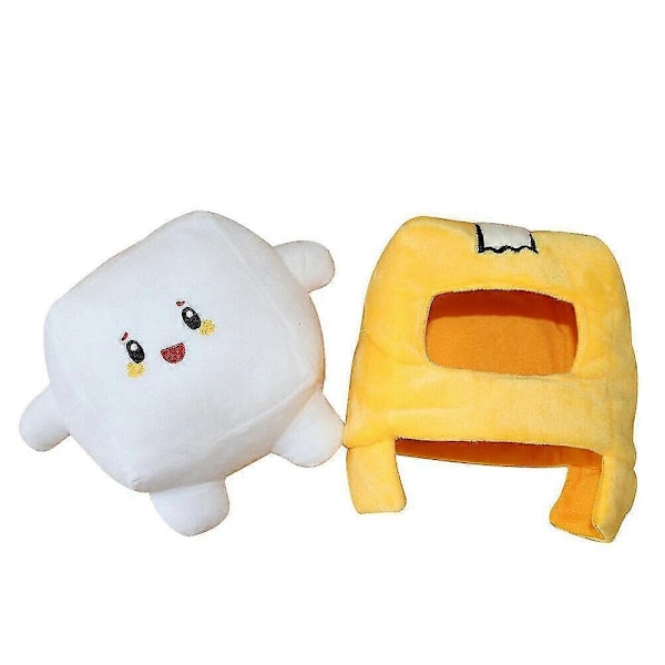Lankybox Boxy + Foxy + Rocky Plysch Mjukt Gosedjur Leksak Barn Spelfigur Gosedjursdocka - WELLNGS 1BOXY 20CM