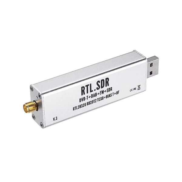 Programvaruradio Rtl2832u+r820t2 -sdr Ads-b Dvb-t Dab Sdr Mottagare-WELLNGS