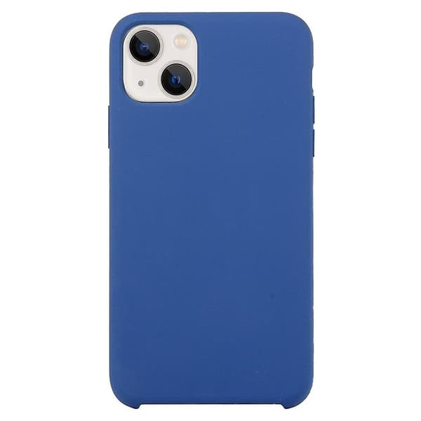 Silikone Etui Kompatibelt med iPhone 15 Plus-WELLNGS Blue