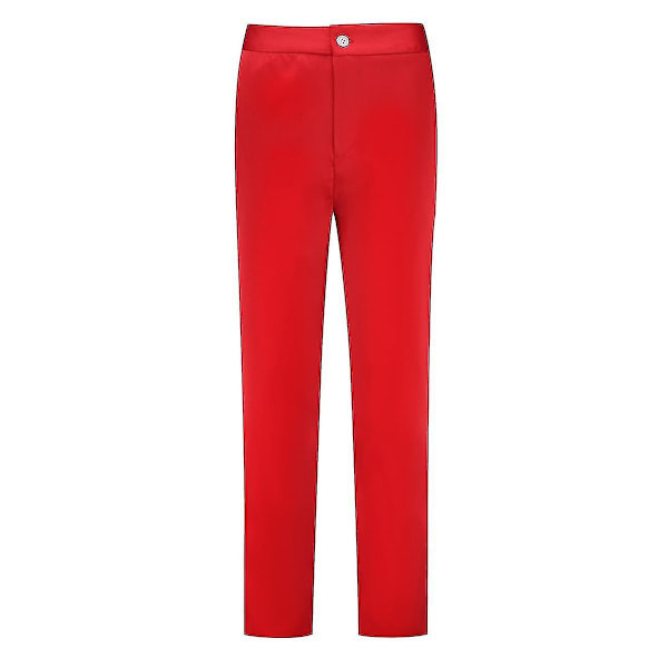 Yunclos Dame 2-delt Professionelt Business Slim Suit Sæt-WELLNGS Red M