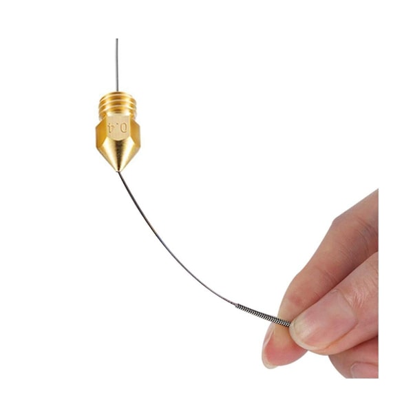 24 st Mk8 mässingsmunstycke för 3d-skrivare Hotend 1,75 mm filament J-head Cr10 värmeblock för Ender3 Hot-WELLNGS
