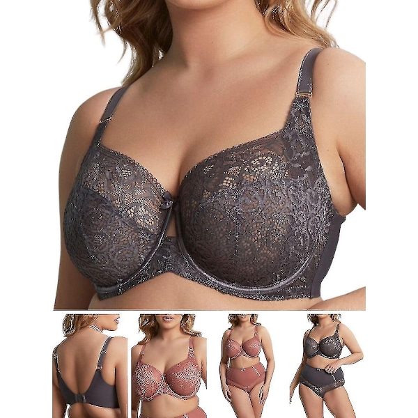 Estel Full Cup Bra-WELLNGS Pink 36JJ