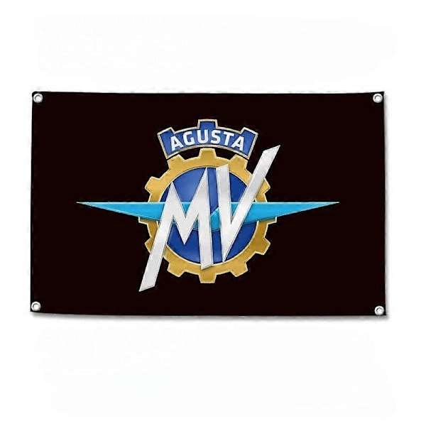 MV AGUSTA Garage Wall Car moottoripyörä Racing Show Auto korjaamo Banner Lippu-WELLNGS 64cm x96cm