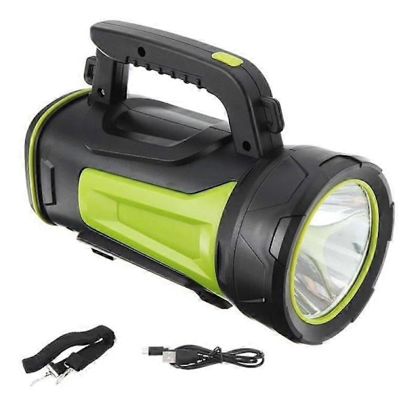 200W Uppladdningsbar Ficklampa Stark Vattentät 2000LM 6000mAh-WELLNGS