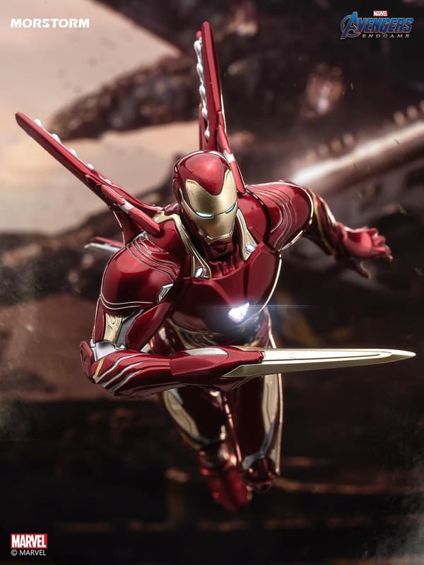 MORSTORM Iron Man MK50 Plastmodellsett - WELLNGS