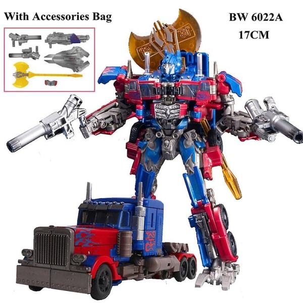 Baiwei Nya 17cm Transformer Filmleksaker Pojke Anime Actionfigur Bilmodell Barn Present Ss38 6022a Mini Ss05 Tw-1024 (FMY) 20CM 6699 Alloy 2