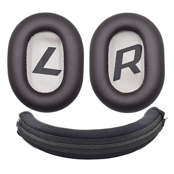 Ear Pads Headband Ear Cushion Ear Cups Ear Cover Replacement for Backbeat Pro 2 Se 8200uc Headphone-WELLNGS