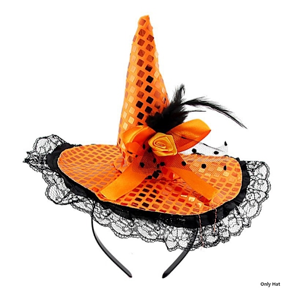 Flickor Fancy Pumpa Halloween Klänning Barn Cosplay Bat Print Häxkostym Semesterfest Klänning Barn Prinsessklänning 4-5 År Gammal (110)-WELLNGS 4-5Y(110) only hat