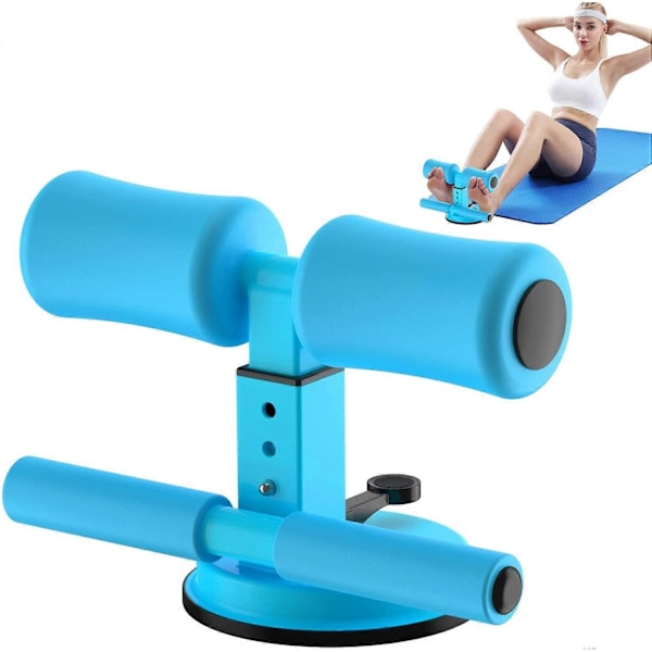 Sit Up Assistent Enhet Stång Magmuskeltränare Träningsutrustning - WELLNGS Blue