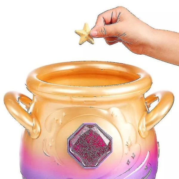Magics Toy Mixies Pink Magical Misting Cauldron Blandet Magic Fog Bursdagsgaver-WELLNGS