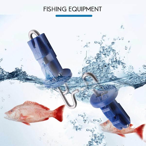 10 st Sea Fishing Splash Down Solo Hook Bait Clips Bait Clip Impact Hook Release Clip Hook Bait Fisketillbehör-WELLNGS