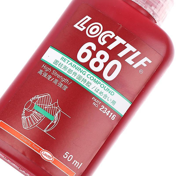 50 ml 680 lukituskierteinen kierreliima, monikäyttöinen - WELLNGS