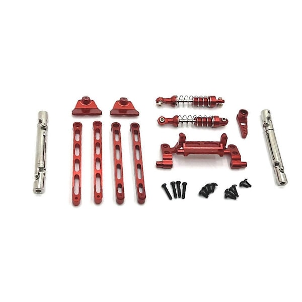 MNMODEL 1/12 MN82 LC79 MN78 RC-bil Vagnkit Metalluppgradering Röd - WELLNGS