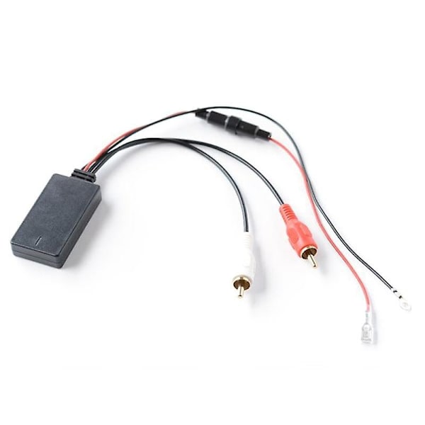 Bilradio Rca Bluetooth Adapter Stereo 2rca Trådløs Aux Audio Ledningsføring til Dvd Cd Computer Højttaler-WELLNGS