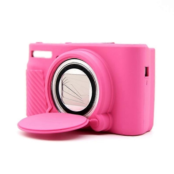 Kompatibel med Canon SX730/SX740 Blød Silikone Beskyttelsesetui - WELLNGS Rose Red
