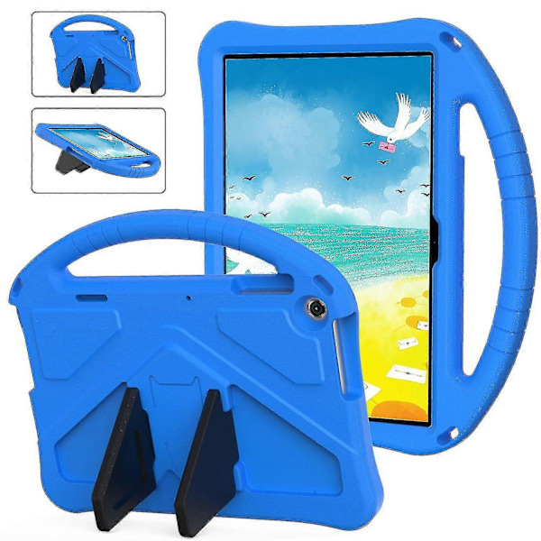 For Lenovo Tab M10 (3. generasjon) Nettbrettdeksel Barn Eva Robust Støtsikkert Nettbrettdeksel Konvertibelt H-WELLNGS Blue