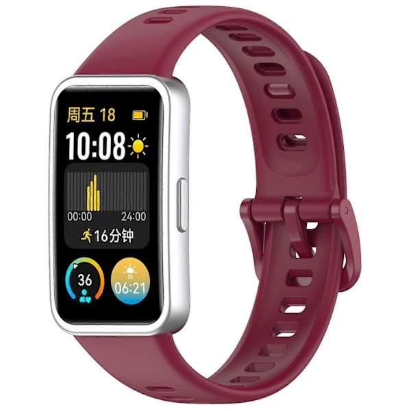 til Huawei Band 8/8 NFC/9/9 NFC Blank Silikone Urrem Udskiftningsurrem - WELLNGS Style H