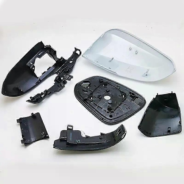 Passar till Bilsidospegel Kompatibel med Toyota RAV4 RAV 4 2020 2021 2022 Nedre Bas Kåpa Ram Backspegel Blinkers Lampa Lins WELLNGS light right