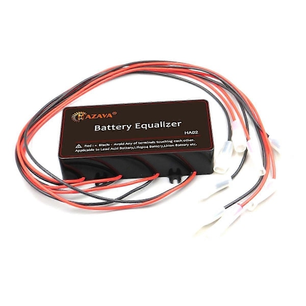 HA02 Batteribalanser för 4 x 12V batterier Balancer 4S Aktiv spännings blybatteriladdare regulatorer 48V-WELLNGS