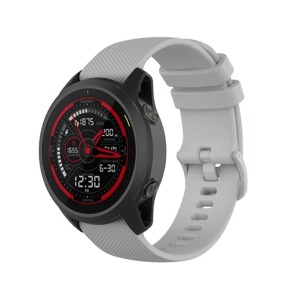 för Garmin Forerunner 745 Klockarmband - WELLNGS Gray
