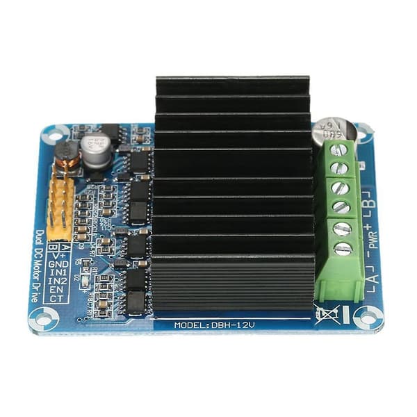 DC 5-15 V 30 A Dobbeltkanal H Bro Motor Driver Modul Bread Board Controller DHB-01A DC Motor DR-WELLNGS