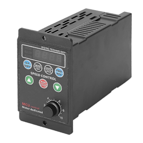 220 V Enfase-inngang Trefase-utgang Motor Driver Frekvensomformer med Firesifret Digitalt Rørdisplay - WELLNGS