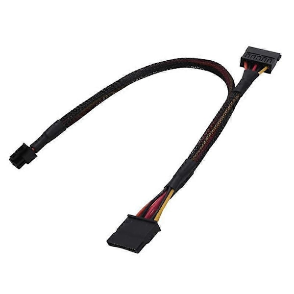 Mini 6-pins til 15-pins X2 SATA-kabel for Vostro 3650 3653 3655 stasjonær datamaskin HDD SSD-utvidelse - WELLNGS