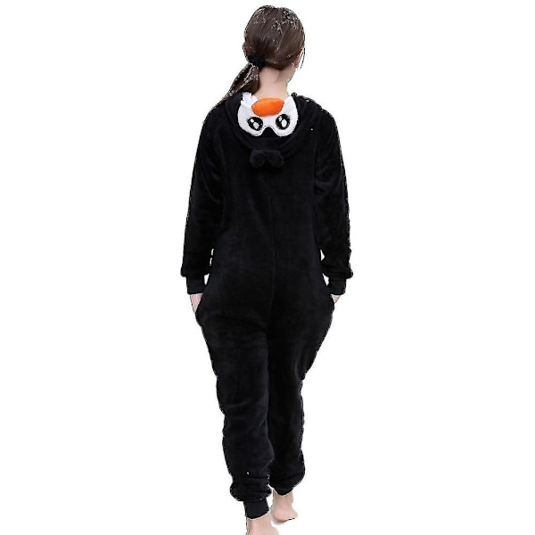 Børne Unisex Super Soft Fleece Pingvin Onesie Nw1-WELLNGS 0 2-3 Years