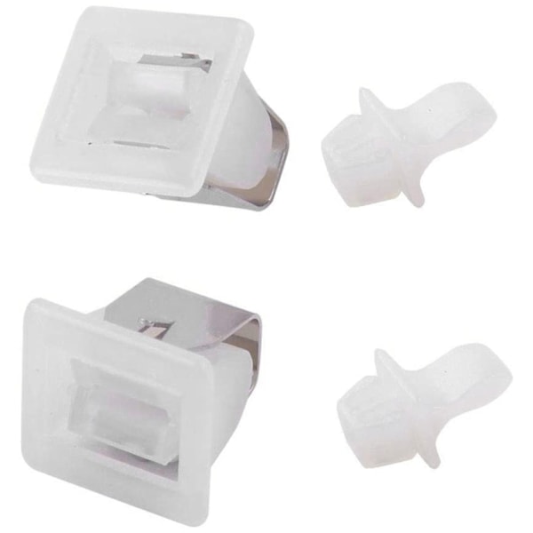 4 deler egnet for 306436 279570 tørketrommeldør låsesett, egnet for kles tørketrommel-WELLNGS