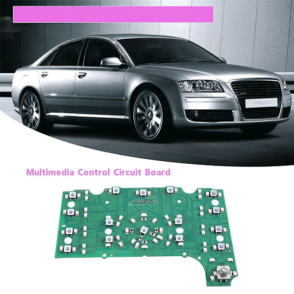 Nyt til A8 S8 2006-2009 3g Mmi Multimedia Control Circuit Board med Navigation 4e2919612l 4e291961-WELLNGS